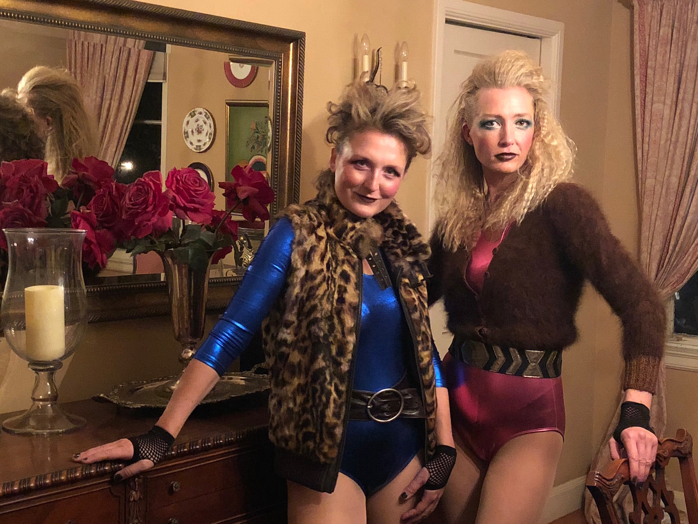 Halloween look. Makeup inspired by Glow, the Netflix series based on the Glamorous Ladies of Wrestling. Straight back to the 80's.